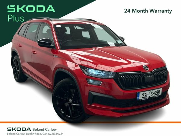 Skoda Kodiaq SUV, Diesel, 2023, Red
