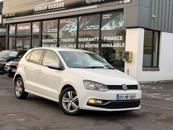 Volkswagen Polo Hatchback, Petrol, 2017, White