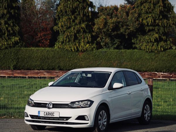 Volkswagen Polo Hatchback, Petrol, 2019, White