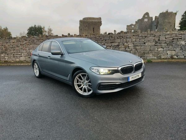 BMW 5-Series Saloon, Diesel, 2017, Blue