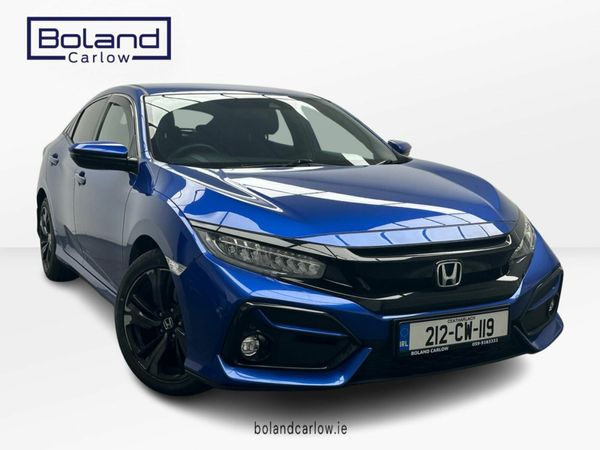 Honda Civic Hatchback, Petrol, 2021, Blue