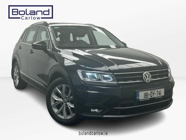 Volkswagen Tiguan SUV, Diesel, 2018, Black