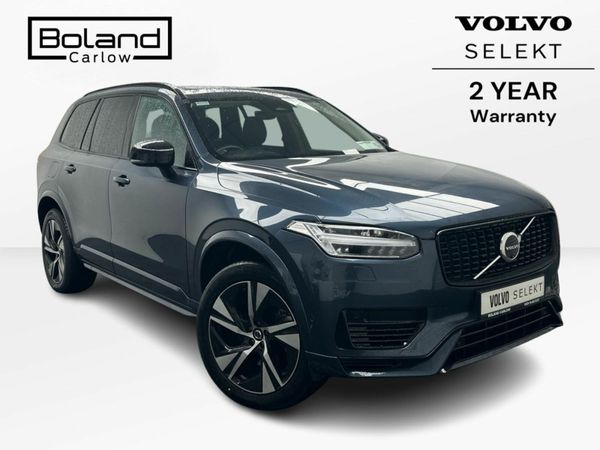 Volvo XC90 SUV, Petrol Plug-in Hybrid, 2023, Blue