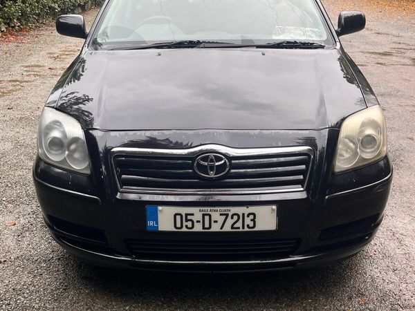 Toyota Avensis Saloon, Diesel, 2005, Black