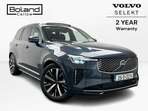 Volvo XC90 SUV, Petrol Plug-in Hybrid, 2025, Blue