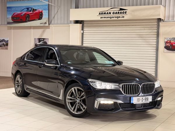 BMW 7-Series Saloon, Diesel, 2018, Black