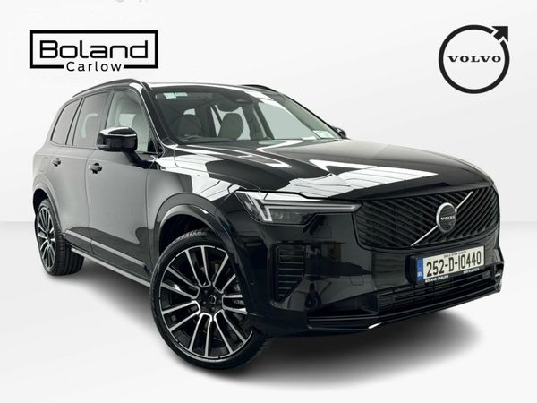 Volvo XC90 SUV, Petrol Plug-in Hybrid, 2025, Black