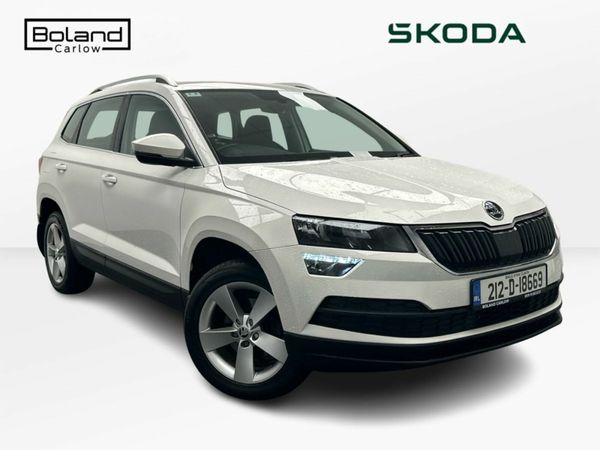 Skoda Karoq SUV, Diesel, 2021, White