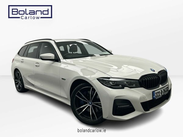 BMW 3-Series Estate, Petrol Plug-in Hybrid, 2022, White