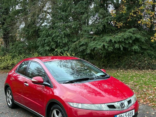 Honda Civic Hatchback, Diesel, 2009, Red