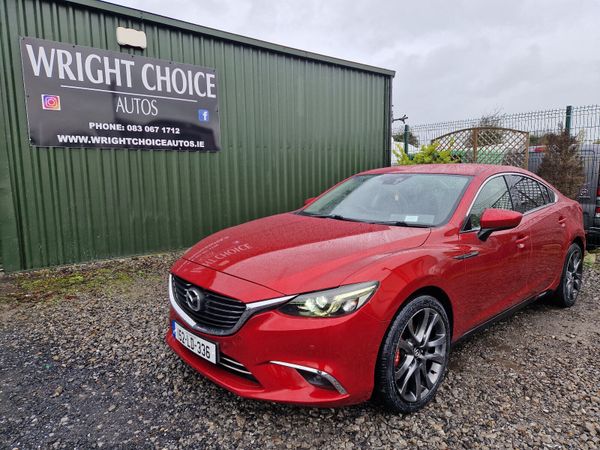 Mazda Mazda6 Saloon, Diesel, 2015, Red
