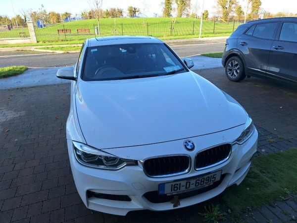 BMW 3-Series Saloon, Petrol Plug-in Hybrid, 2016, White