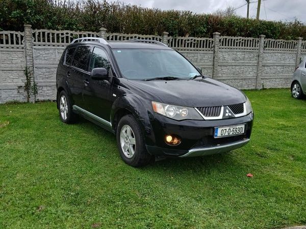 Mitsubishi Outlander SUV, Diesel, 2007, Black