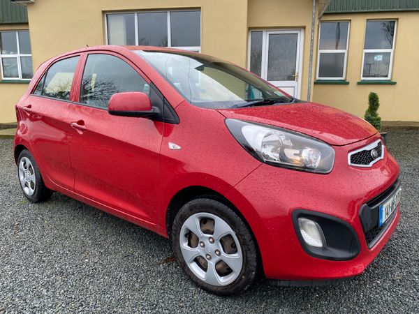 Kia Picanto Hatchback, Petrol, 2014, Red