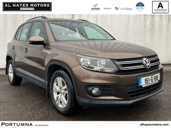 Volkswagen Tiguan SUV, Diesel, 2015, Brown