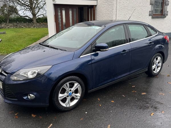 Ford Focus Saloon, Diesel, 2013, Blue