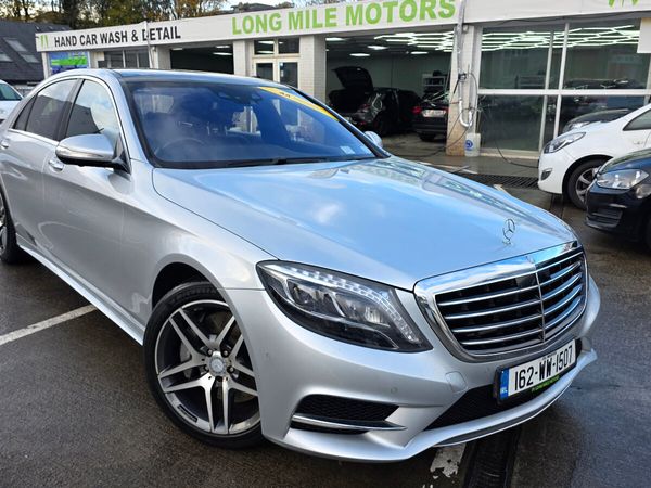 Mercedes-Benz S-Class Saloon, Petrol Plug-in Hybrid, 2016, Silver
