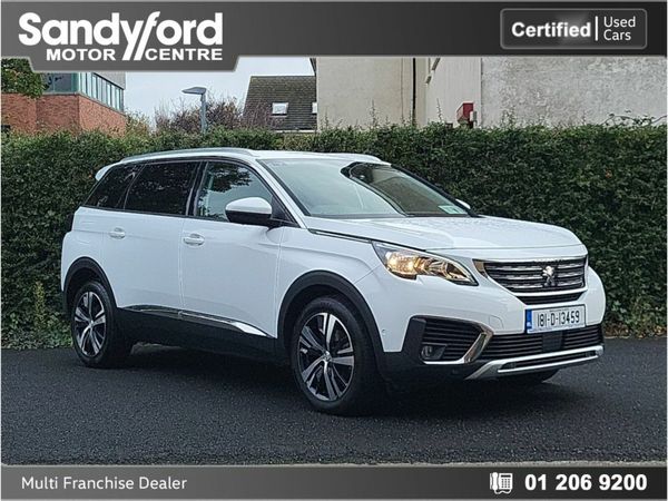 Peugeot 5008 SUV, Petrol, 2018, White