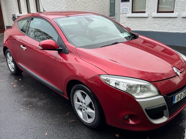 Renault Megane Coupe, Diesel, 2011, Red