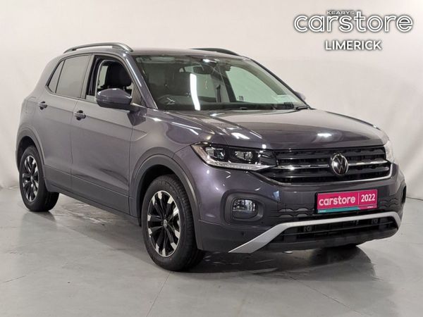 Volkswagen T-Cross Hatchback, Petrol, 2022, Grey