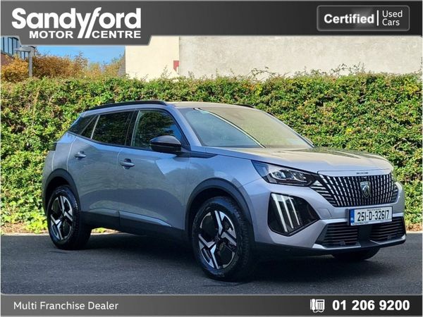 Peugeot 2008 SUV, Petrol Hybrid, 2025, Grey