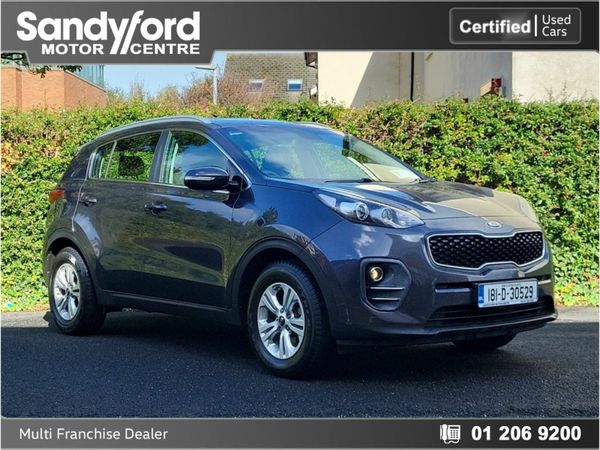 Kia Sportage SUV, Diesel, 2018, Grey