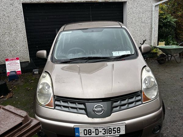 Nissan Note MPV, Petrol, 2008, Brown