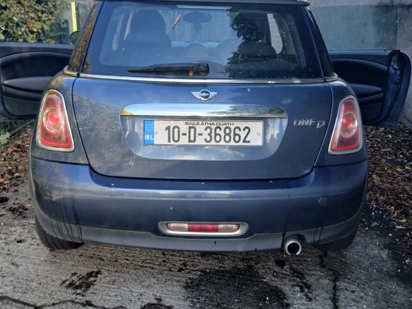 Mini One Hatchback, Diesel, 2010, Blue