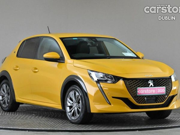 Peugeot 208 Hatchback, Electric, 2020, Yellow