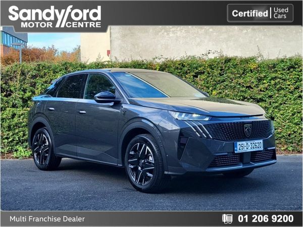 Peugeot 3008 SUV, Petrol Hybrid, 2025, Grey