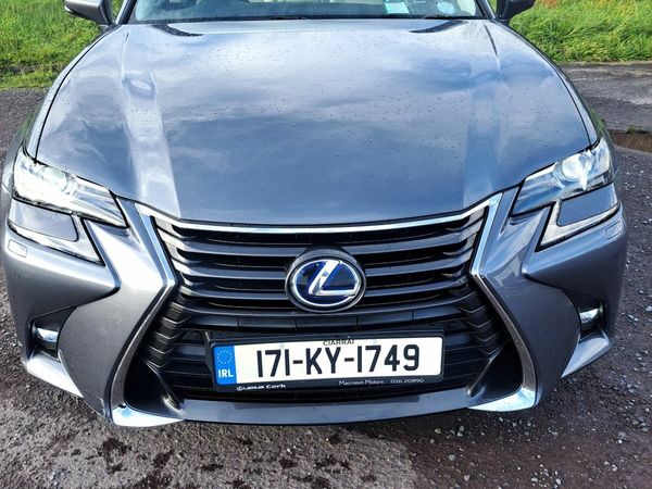Lexus GS Saloon, Petrol Hybrid, 2017, Grey