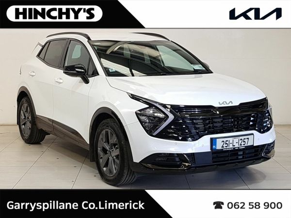 Kia Sportage SUV, Petrol Hybrid, 2025, White