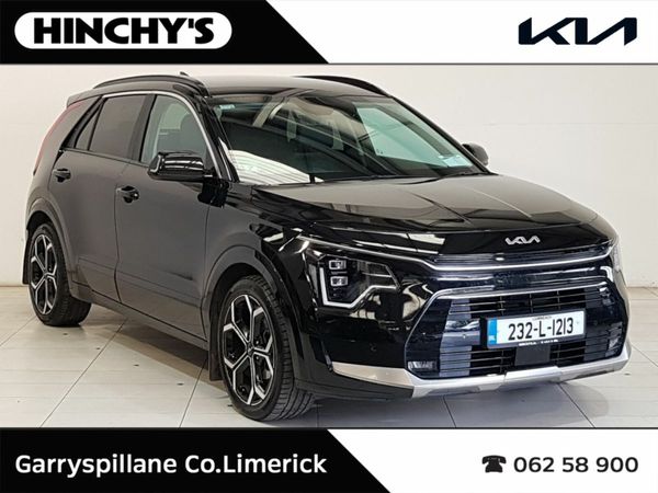 Kia Niro SUV, Petrol Plug-in Hybrid, 2023, Black