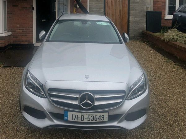 Mercedes-Benz C-Class Saloon, Petrol Plug-in Hybrid, 2017, Silver