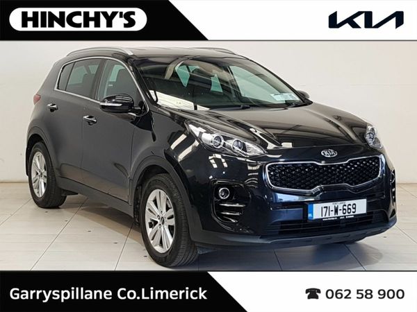 Kia Sportage SUV, Diesel, 2017, Black
