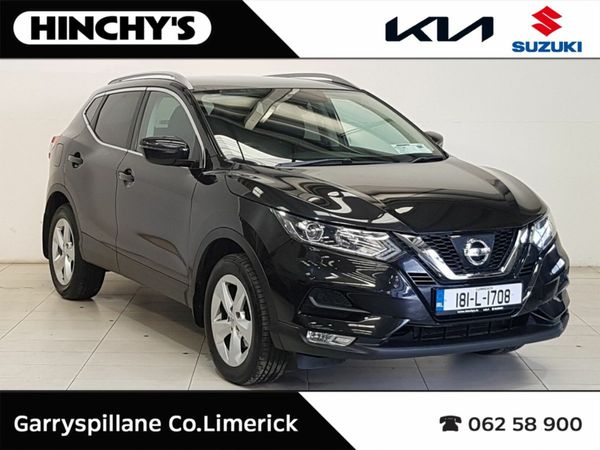 Nissan Qashqai MPV, Petrol, 2018, Black