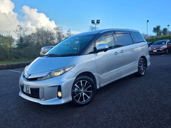 Toyota Estima MPV, Petrol Hybrid, 2013, Silver