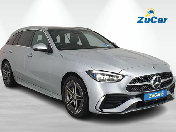Mercedes-Benz C-Class Estate, Petrol Plug-in Hybrid, 2023, Silver