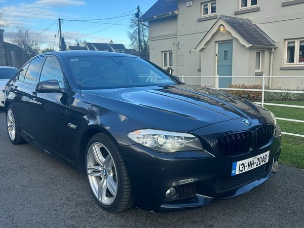BMW 5-Series Saloon, Diesel, 2013, Grey
