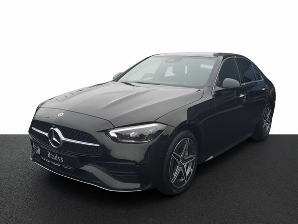 Mercedes-Benz C-Class Saloon, Petrol Plug-in Hybrid, 2024, Black
