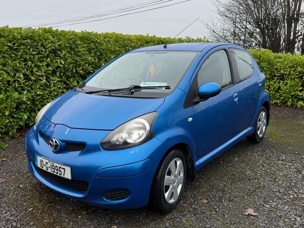 Toyota Aygo Hatchback, Petrol, 2010, Blue