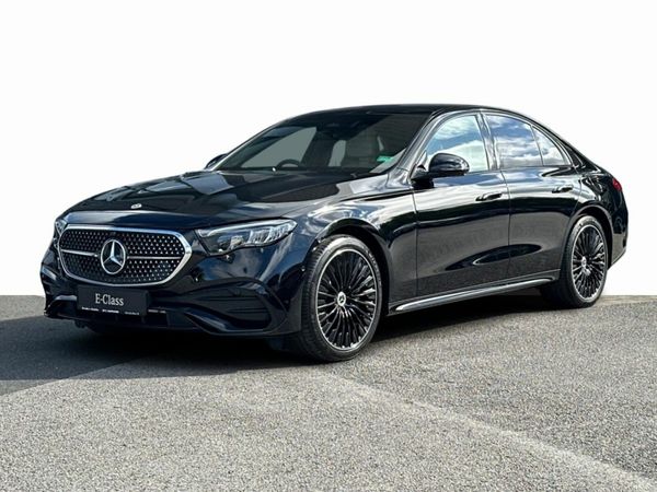 Mercedes-Benz E-Class Saloon, Diesel Plug-in Hybrid, 2026, Black