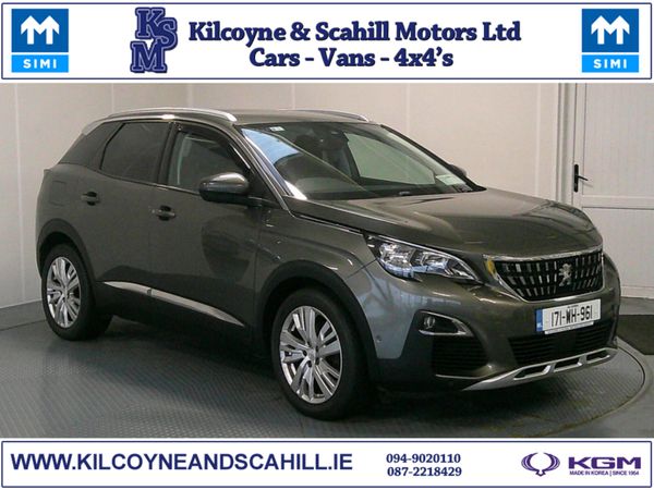 Peugeot 3008 SUV, Diesel, 2017, Grey