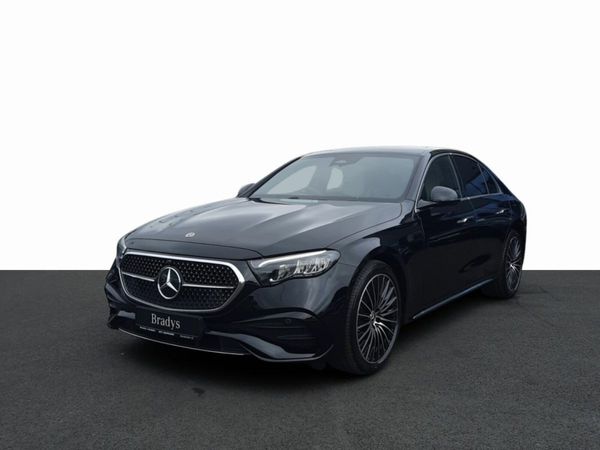 Mercedes-Benz E-Class Saloon, Diesel Plug-in Hybrid, 2026, Black