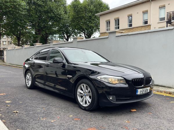 BMW 5-Series Saloon, Diesel, 2011, Black