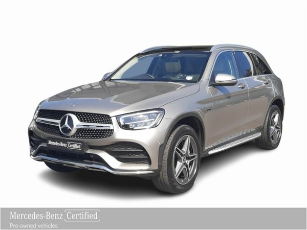 Mercedes-Benz GLC SUV, Diesel Plug-in Hybrid, 2021, Silver