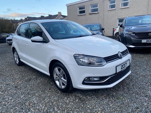 Volkswagen Polo Hatchback, Petrol, 2017, White