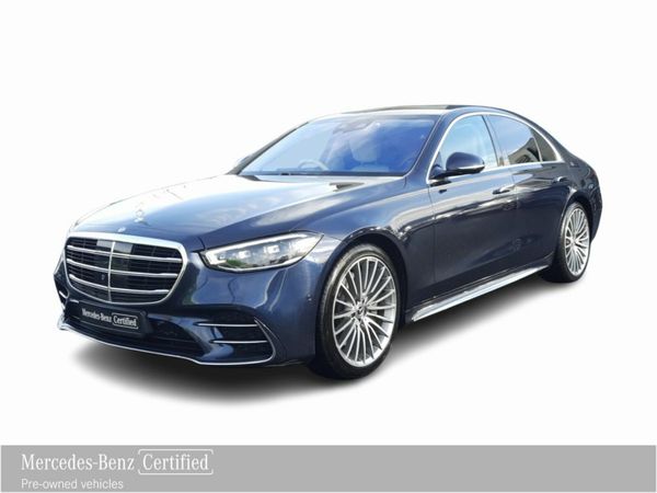 Mercedes-Benz S-Class Saloon, Diesel, 2022, Blue
