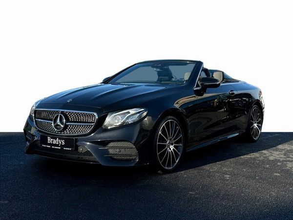 Mercedes-Benz E-Class Convertible, Diesel, 2021, Black