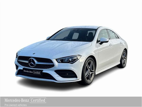 Mercedes-Benz CLA Coupe, Petrol, 2023, White